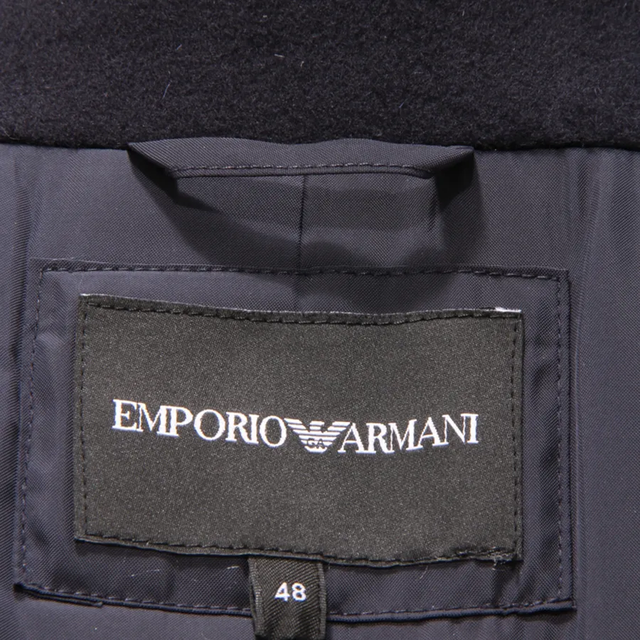 0218AV CAPPOTTO DOPPIOPETTO UOMO EMPORIO ARMANI MAN COAT BLUE