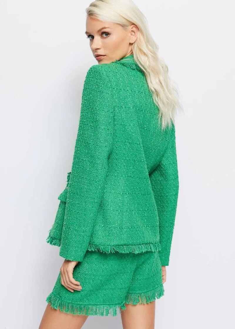 Blazer doppiopetto bouclé