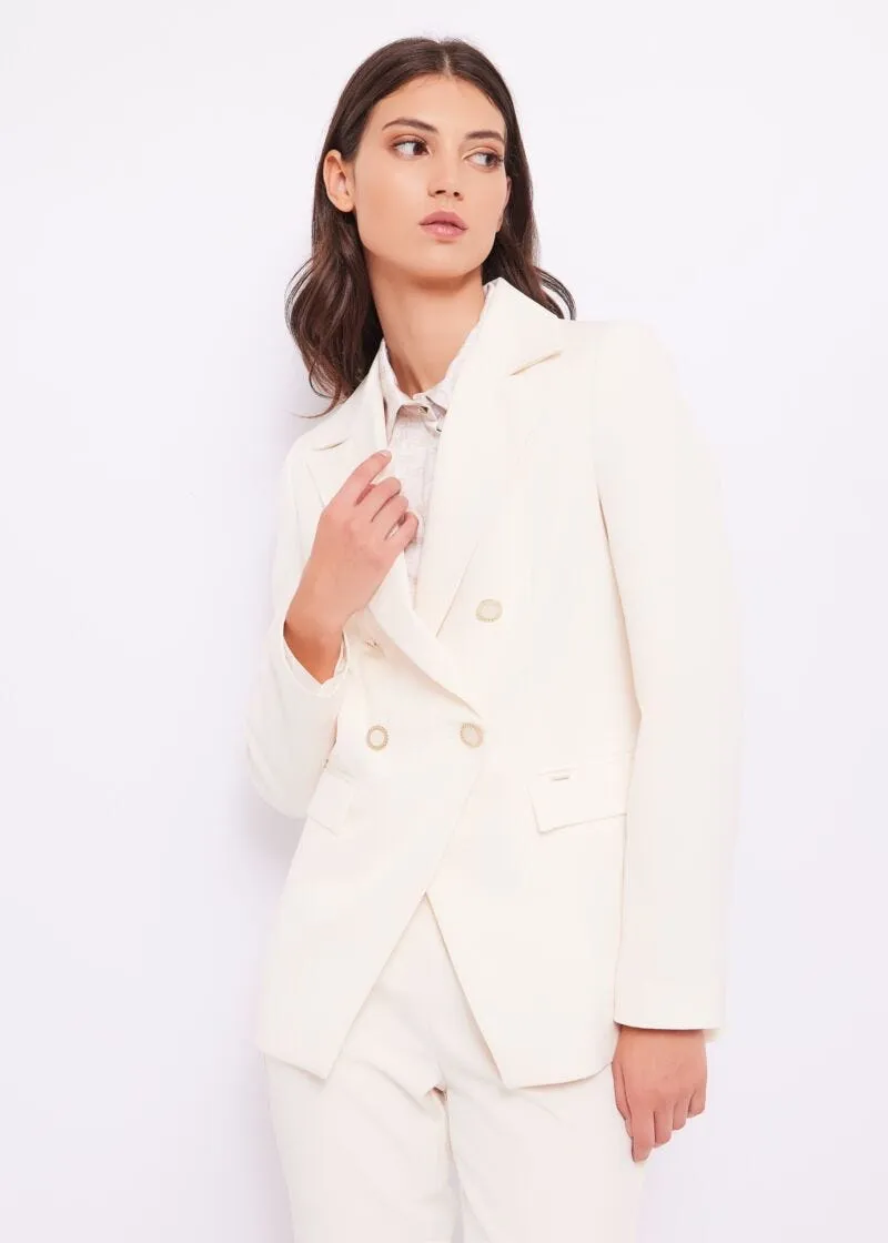 Blazer doppiopetto stretch