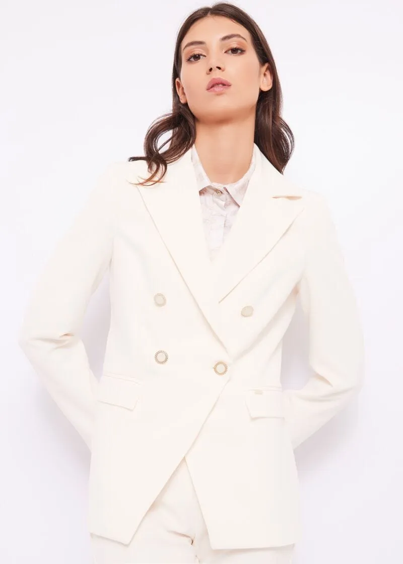 Blazer doppiopetto stretch