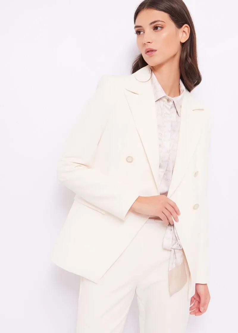 Blazer doppiopetto stretch