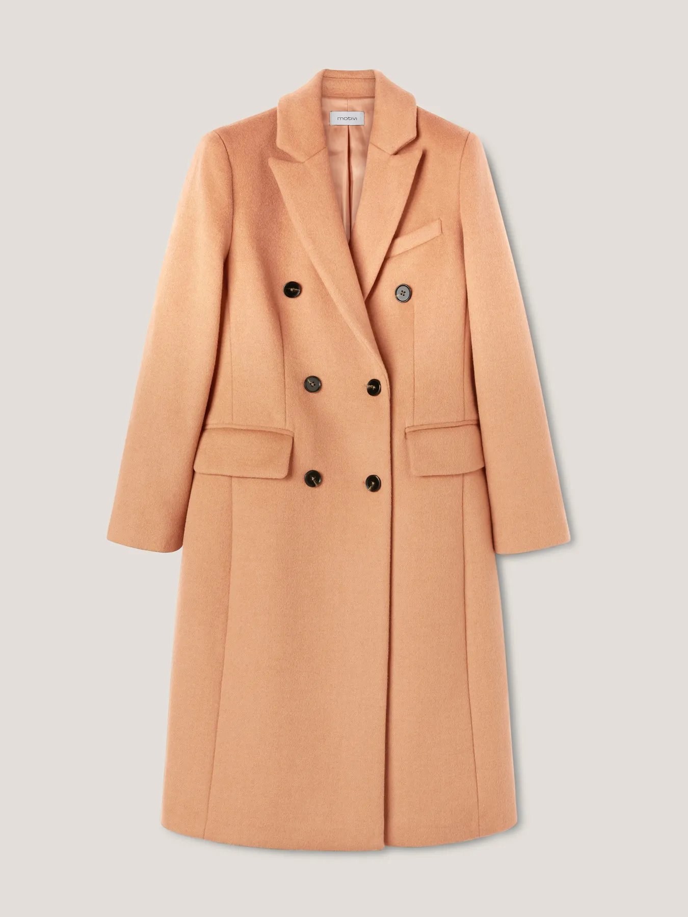 Cappotto doppiopetto in panno