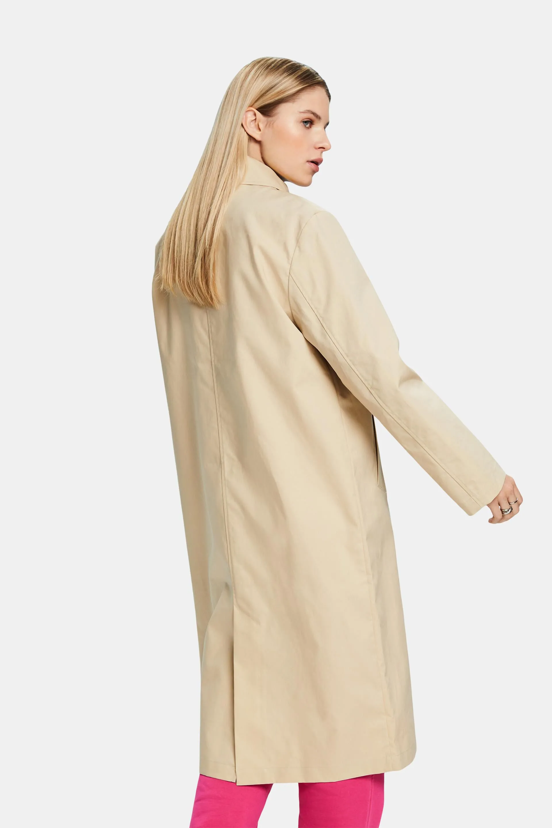 Cappotto midi stile car coat