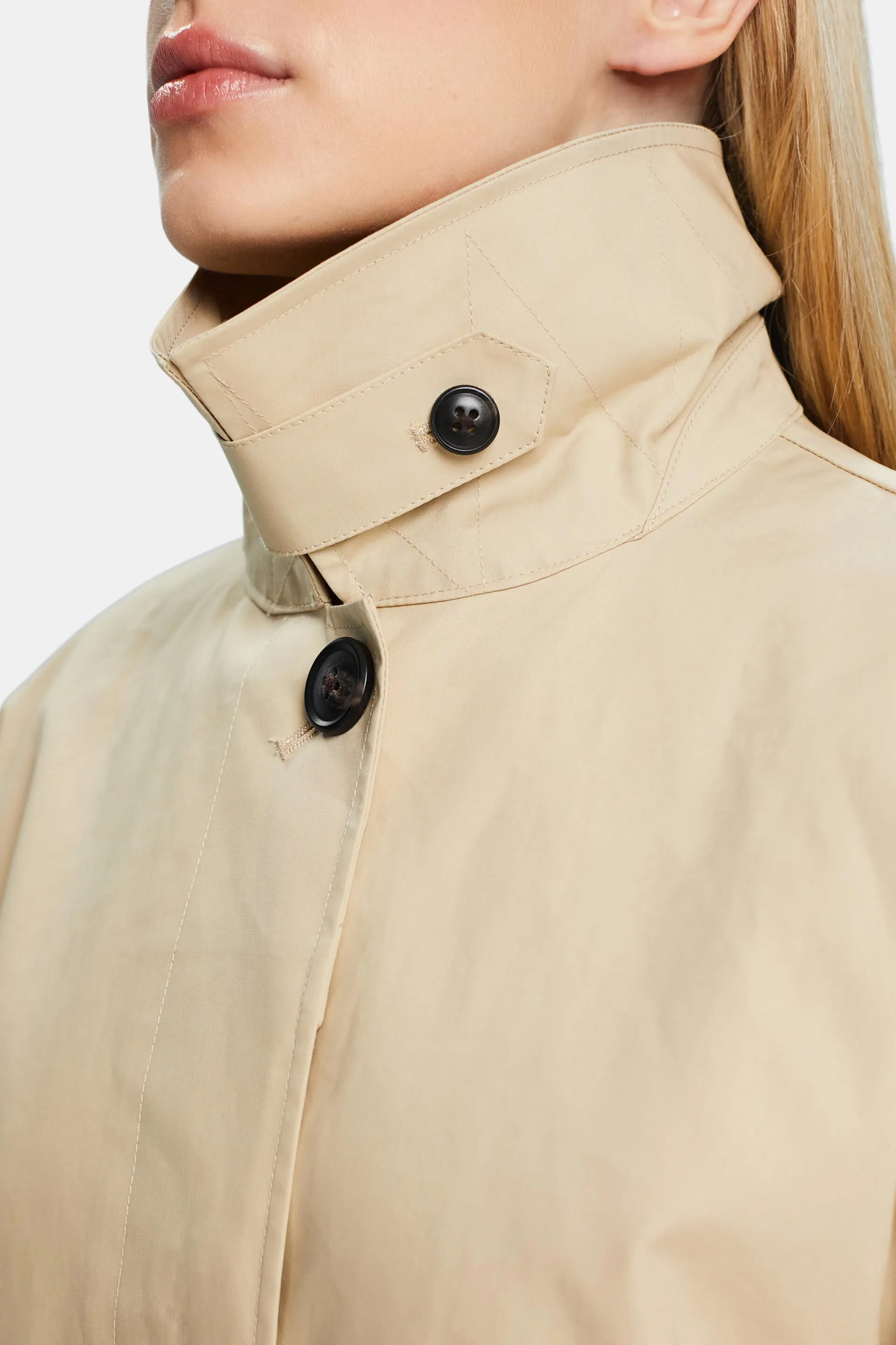Cappotto midi stile car coat