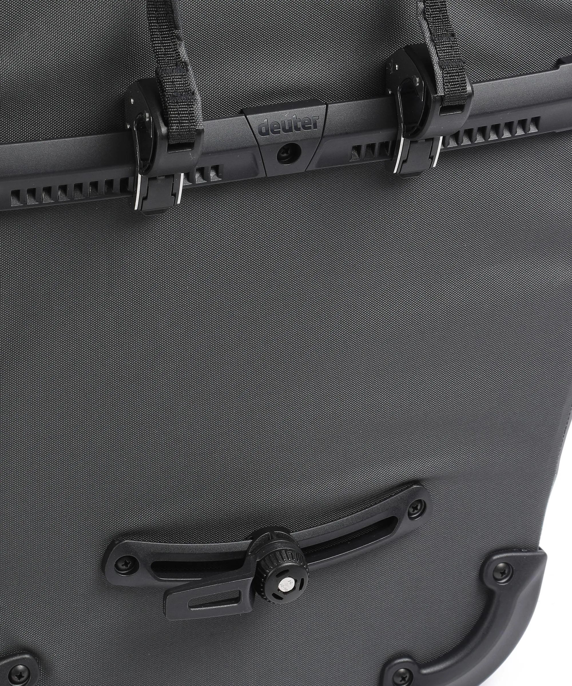  Deuter Mainhattan 17+10 Borsa per portapacchi 15″ poliammide antracite  