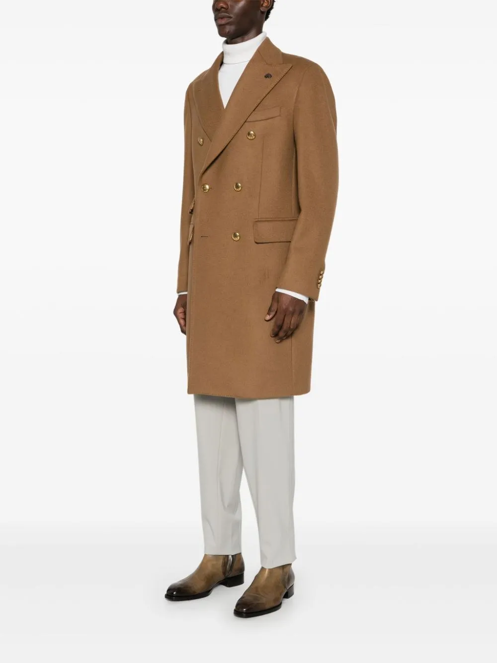   Gabriele Pasini  Cappotto doppiopetto in lana cashmere