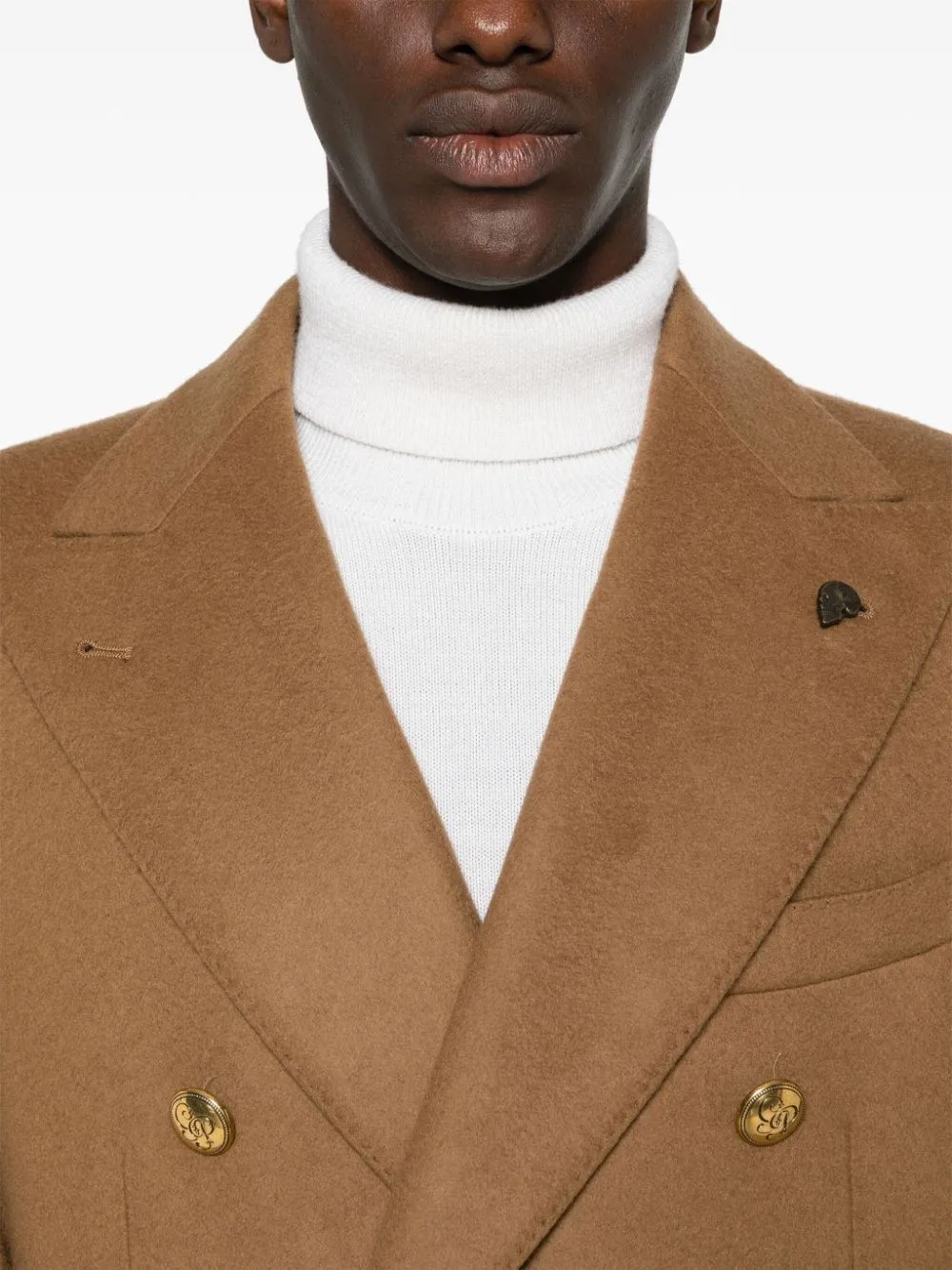   Gabriele Pasini  Cappotto doppiopetto in lana cashmere