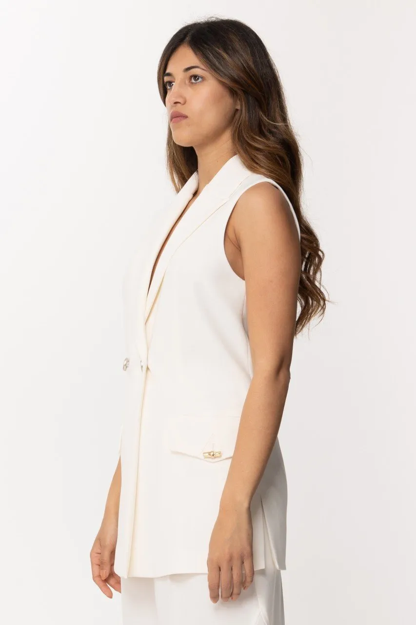 Gilet lungo doppiopetto INFINITY SUMMER