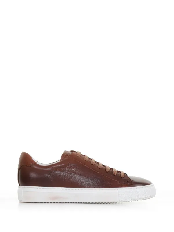 Leather sneakers