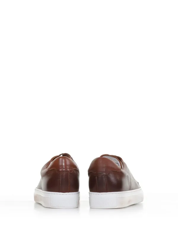 Leather sneakers