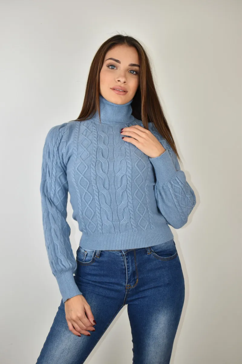 Maglia a collo alto