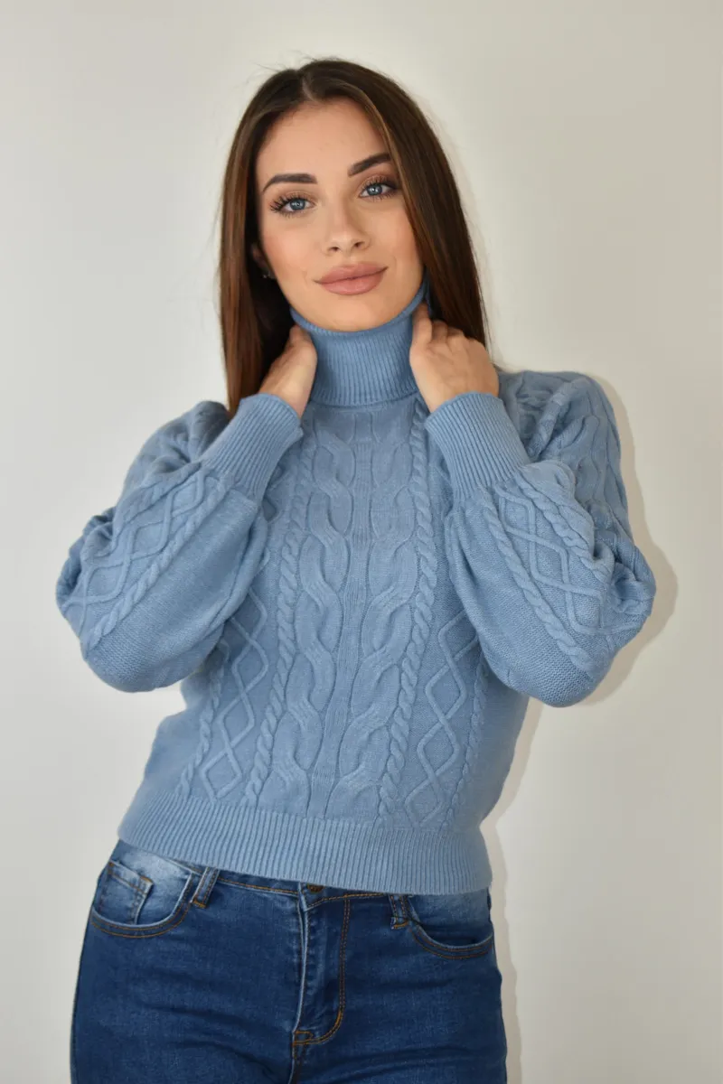 Maglia a collo alto