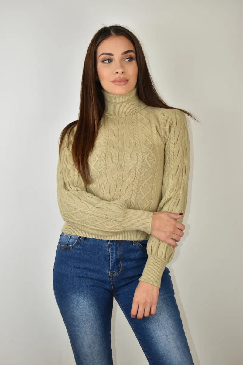 Maglia a collo alto