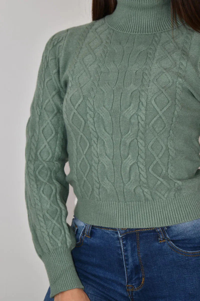Maglia a collo alto
