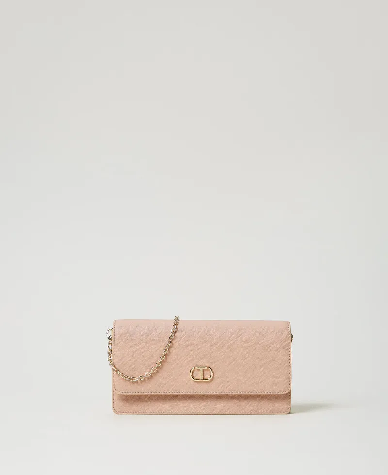 Mini borsa a tracolla con Oval T