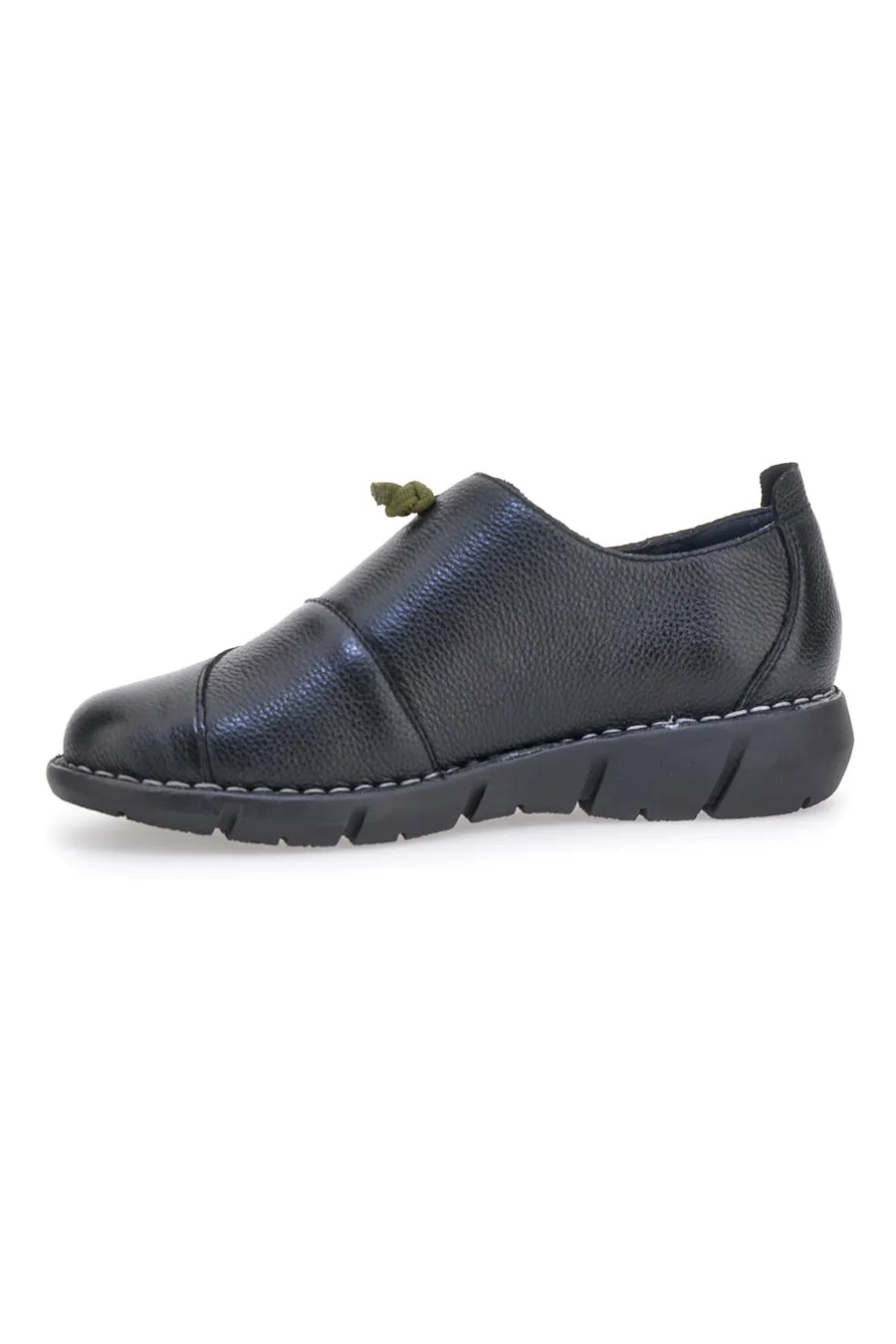   PITTARELLO Scarpe Stringate Plocadi 17569 Nere Vera Pelle