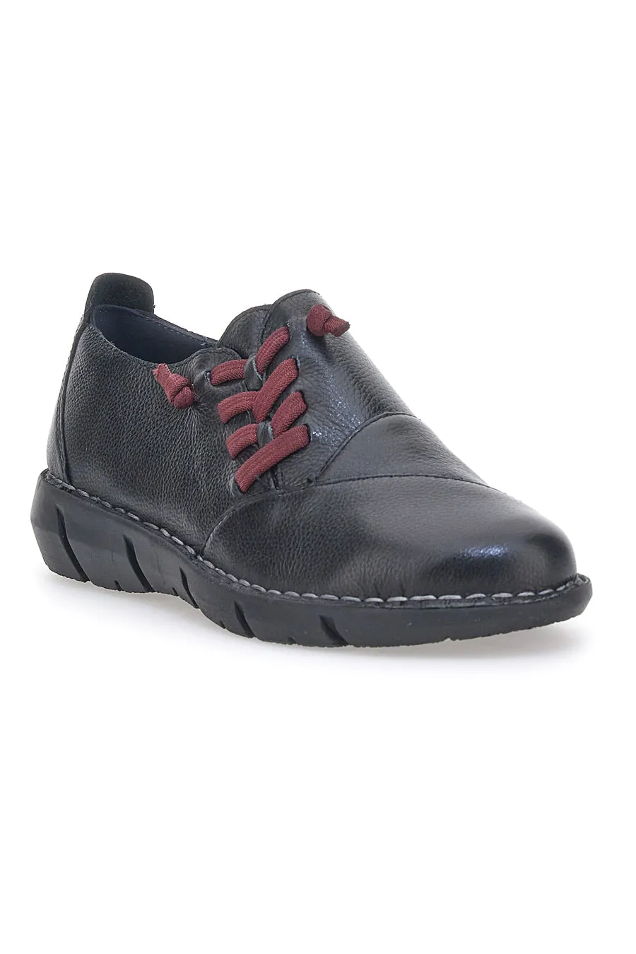   PLOCADI Scarpe Stringate Plocadi 17569 Nere Vera Pelle