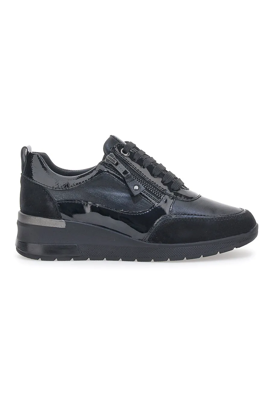   PLOCADI Scarpe Stringate Plocadi 20149 Nere Vera Pelle