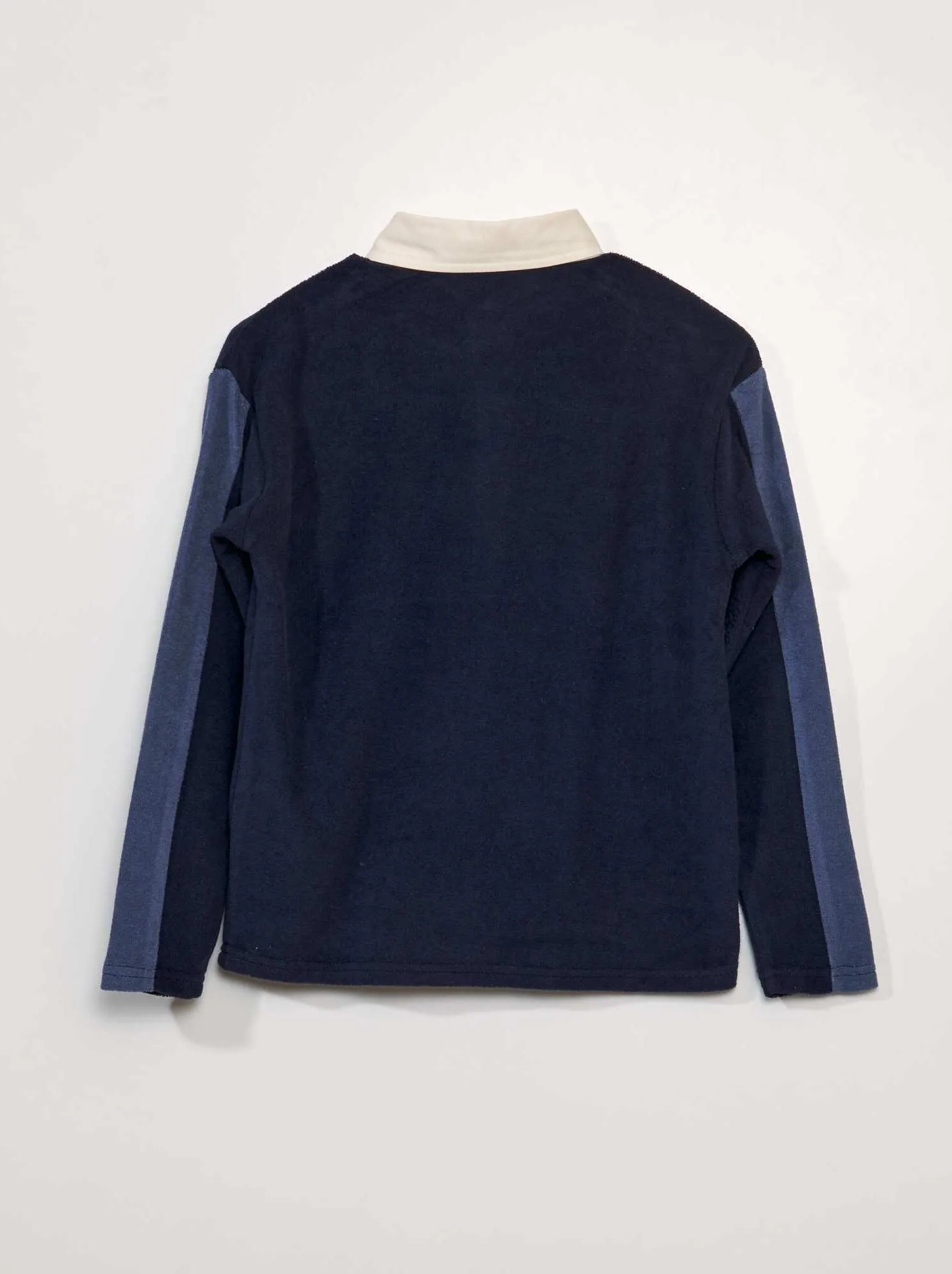 Polo stile rugby - blu