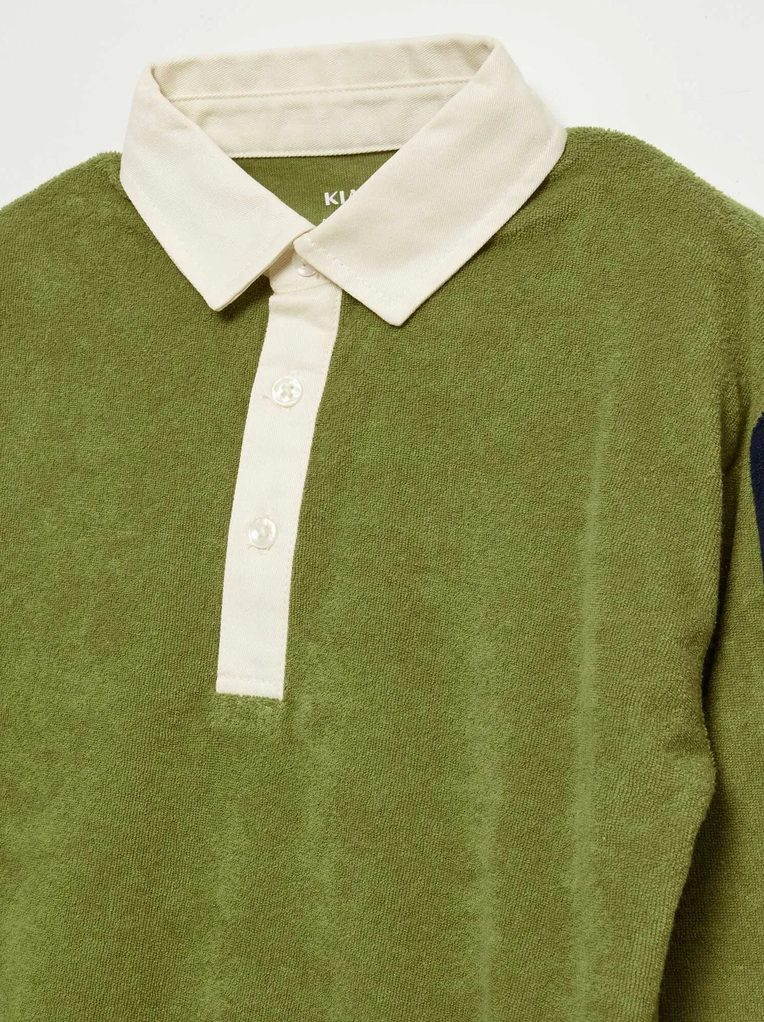 Polo stile rugby - VERDE