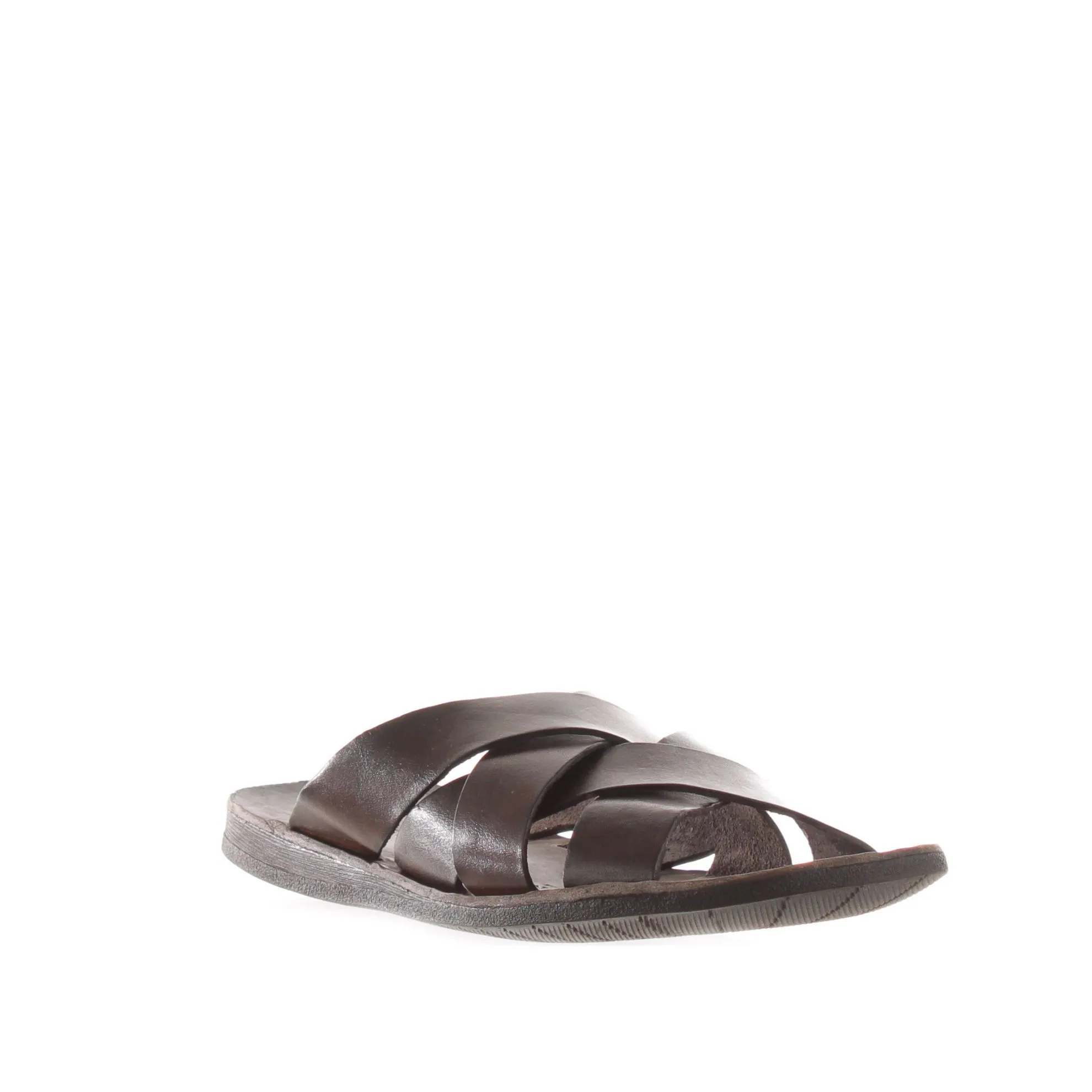 Sandalo kennie in pelle