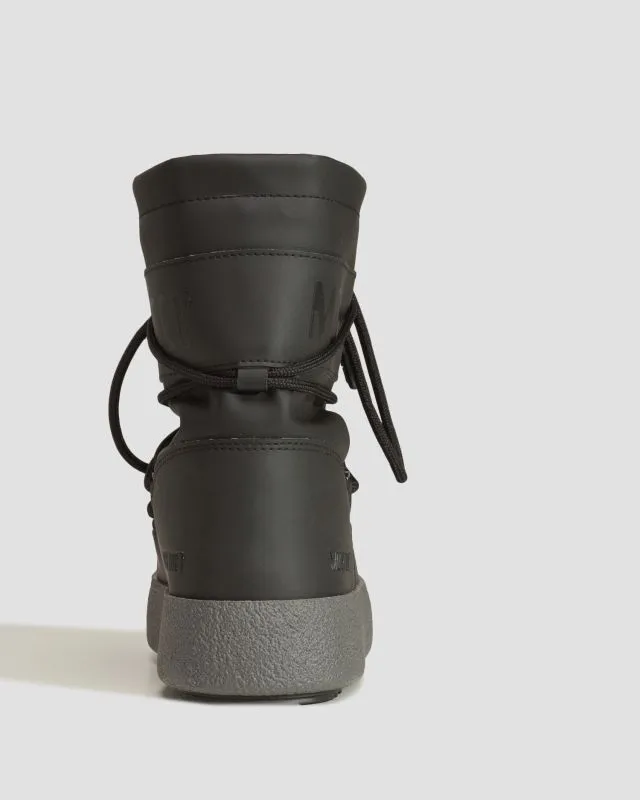 Scarpe invernali da uomo Moon Boot Mtrack Tube Rubber Nere