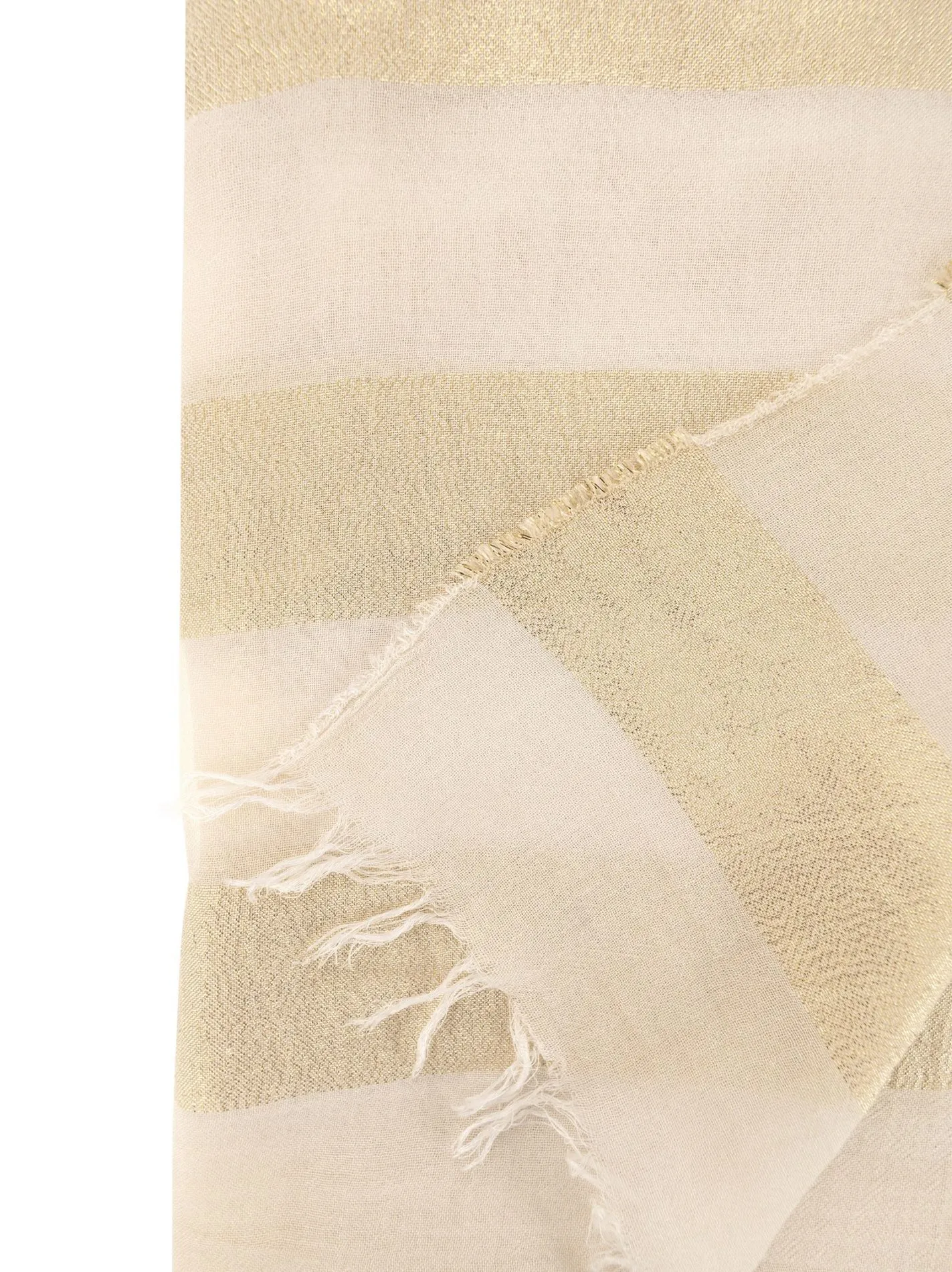 Sciarpa carré in modal, viscosa e lurex
