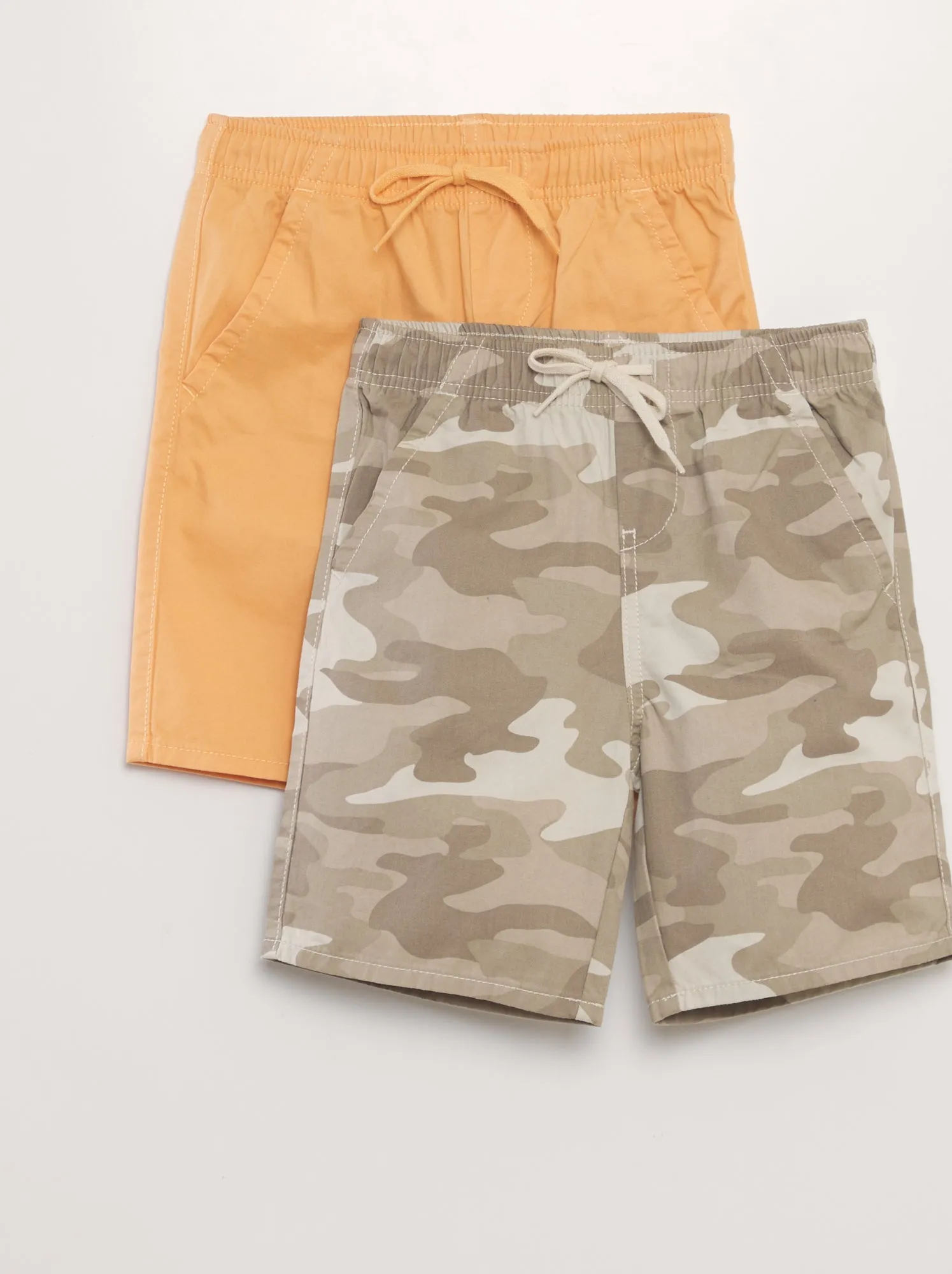 Set di 2 bermuda - BEIGE