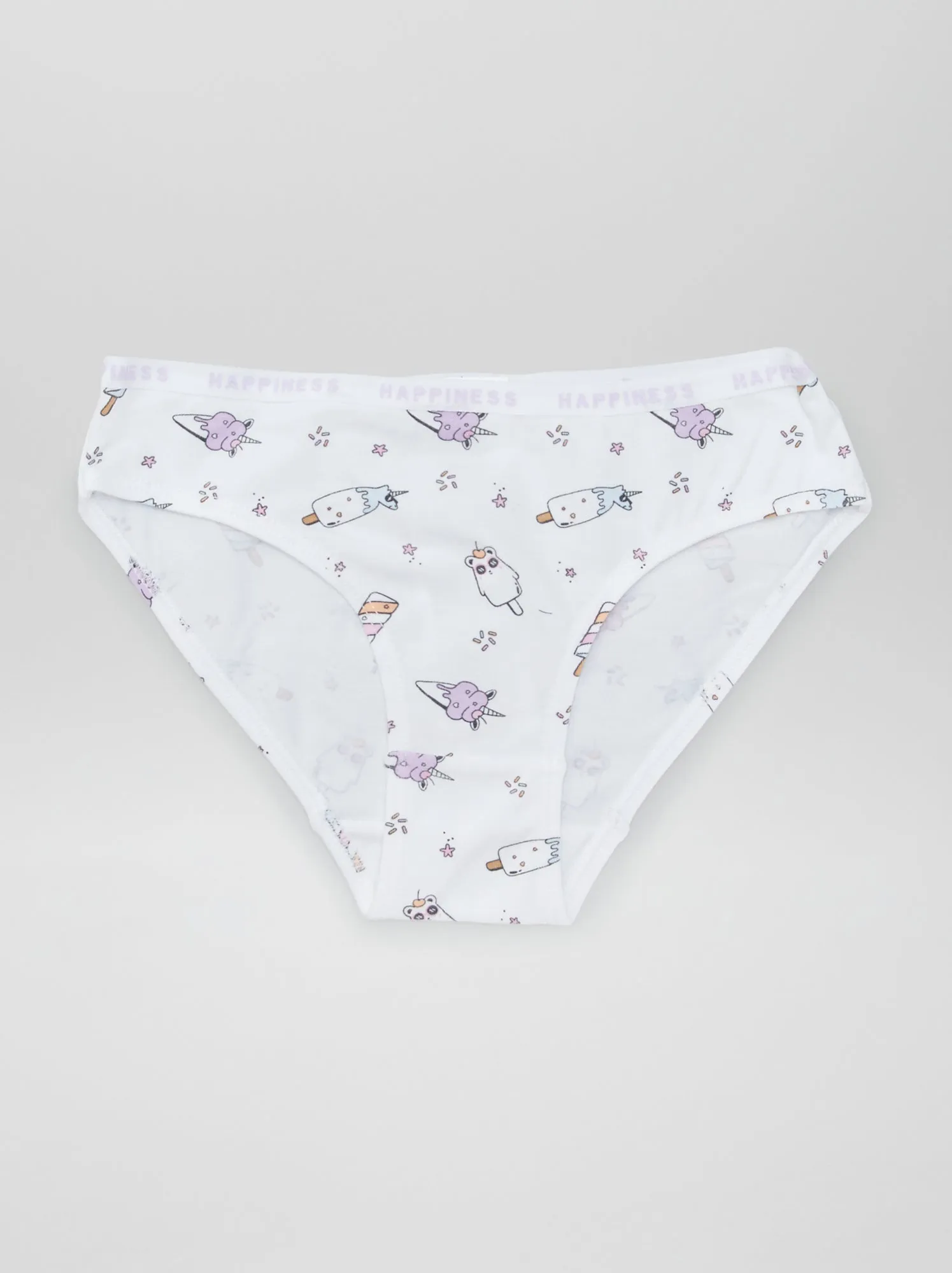 Set di 4 slip stampati - BLU