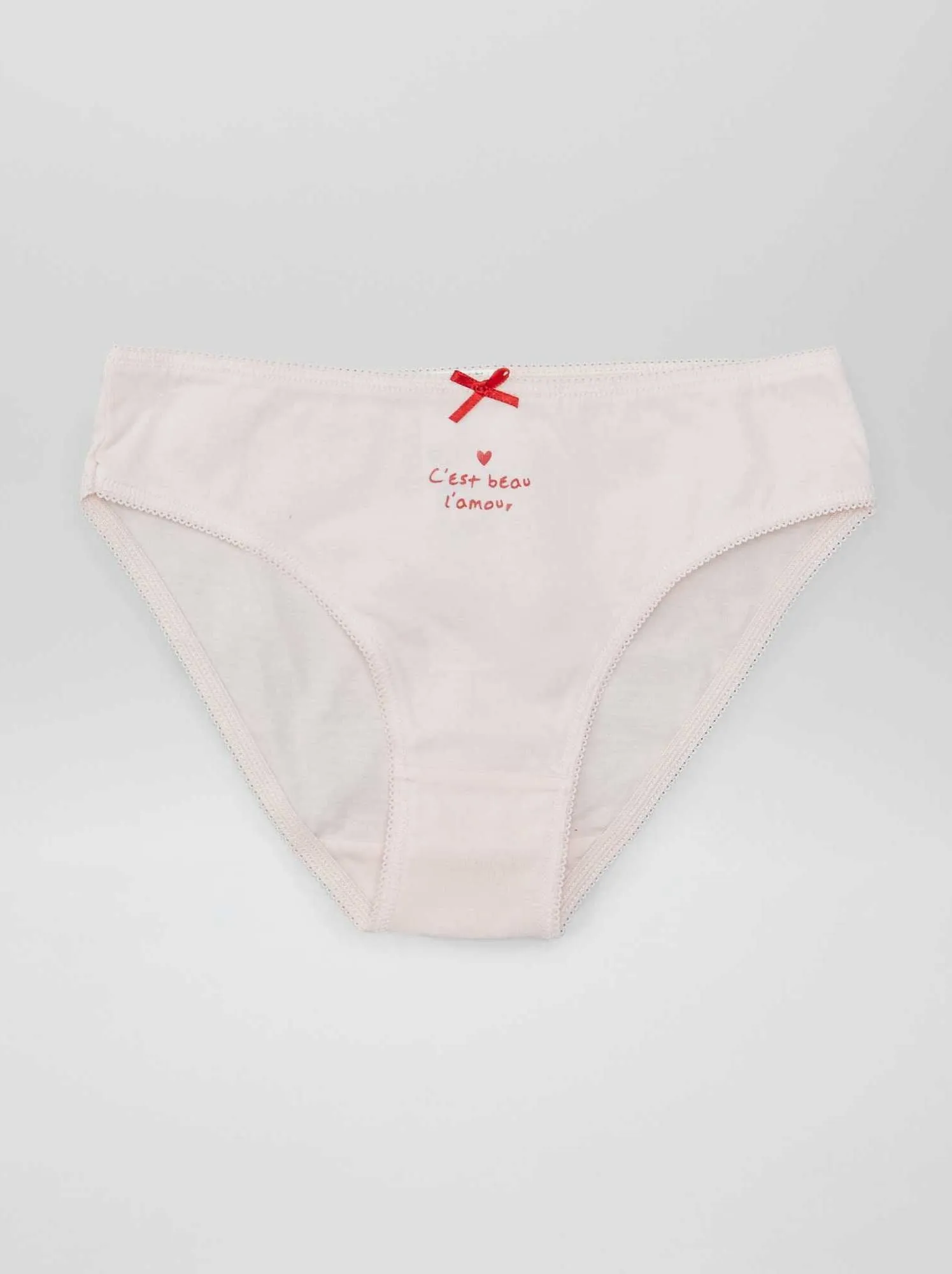 Set di 7 slip - ROSSO