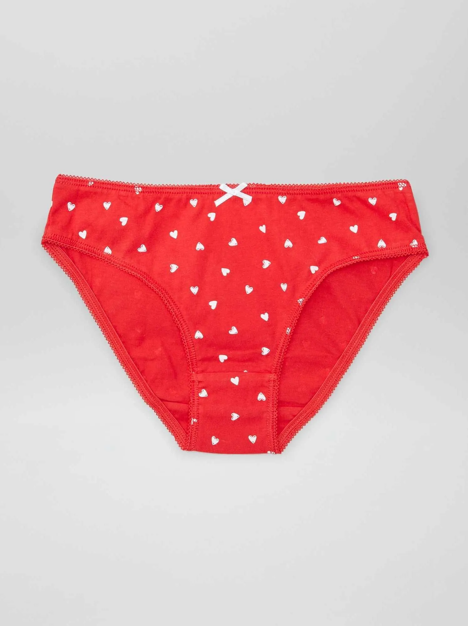 Set di 7 slip - ROSSO