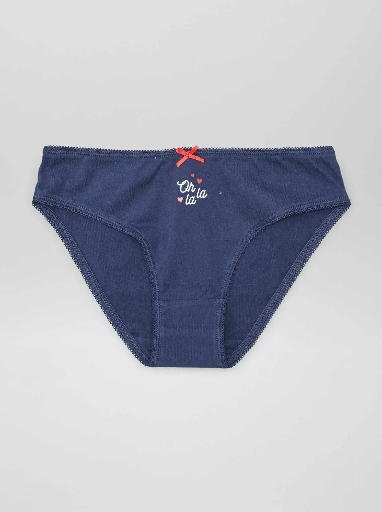 Set di 7 slip - ROSSO