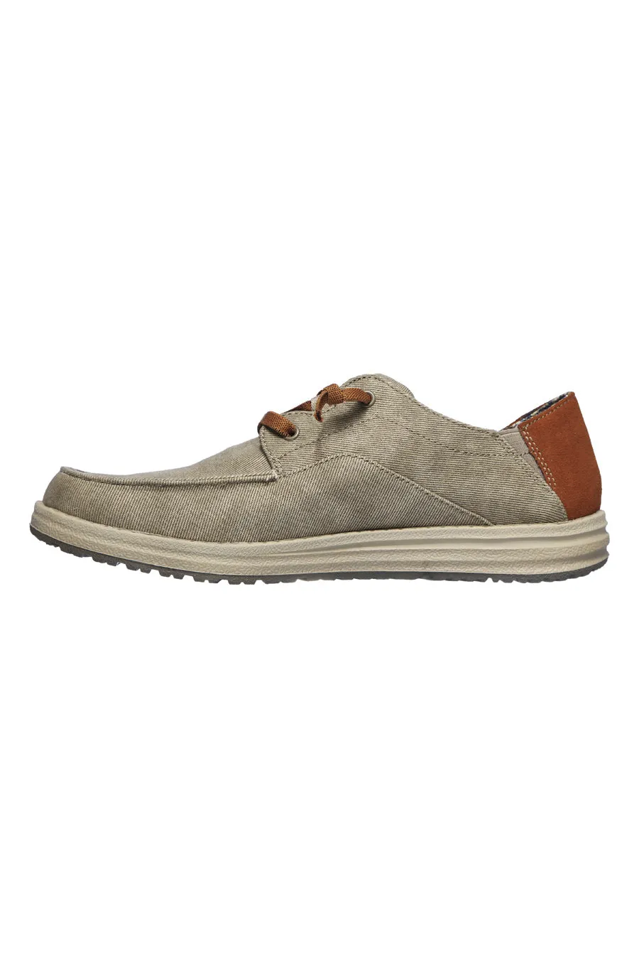   SKECHERS Scarpe Stringate Taupe da Uomo Skechers Melson-Planon