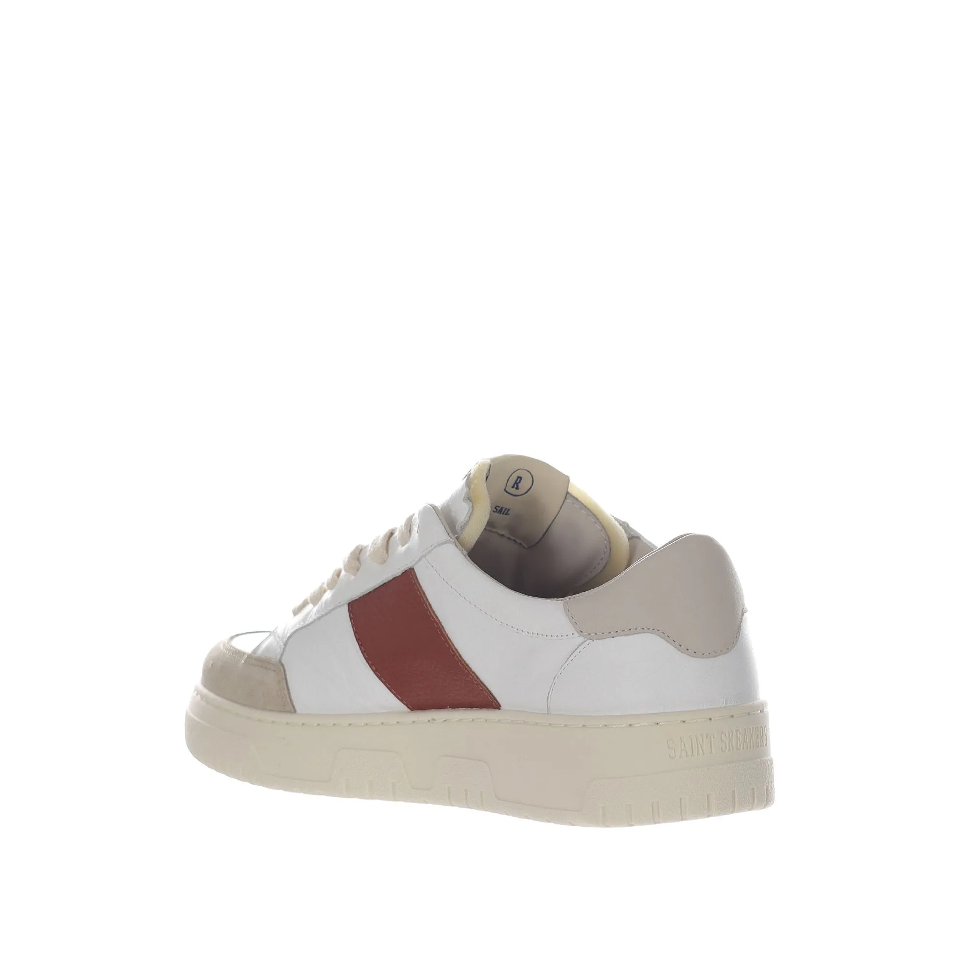 Sneaker sail in pelle