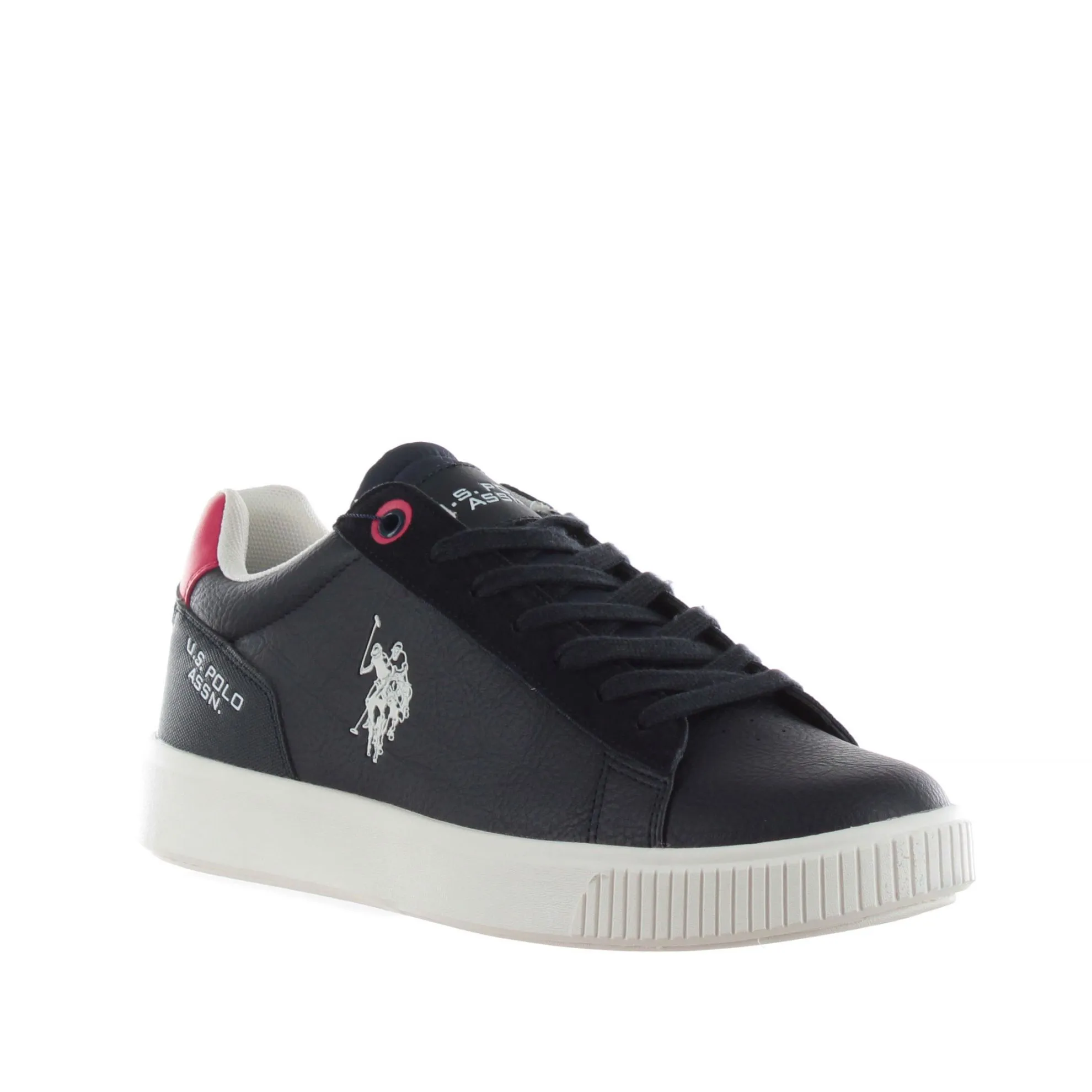 Sneakers in pelle martellata