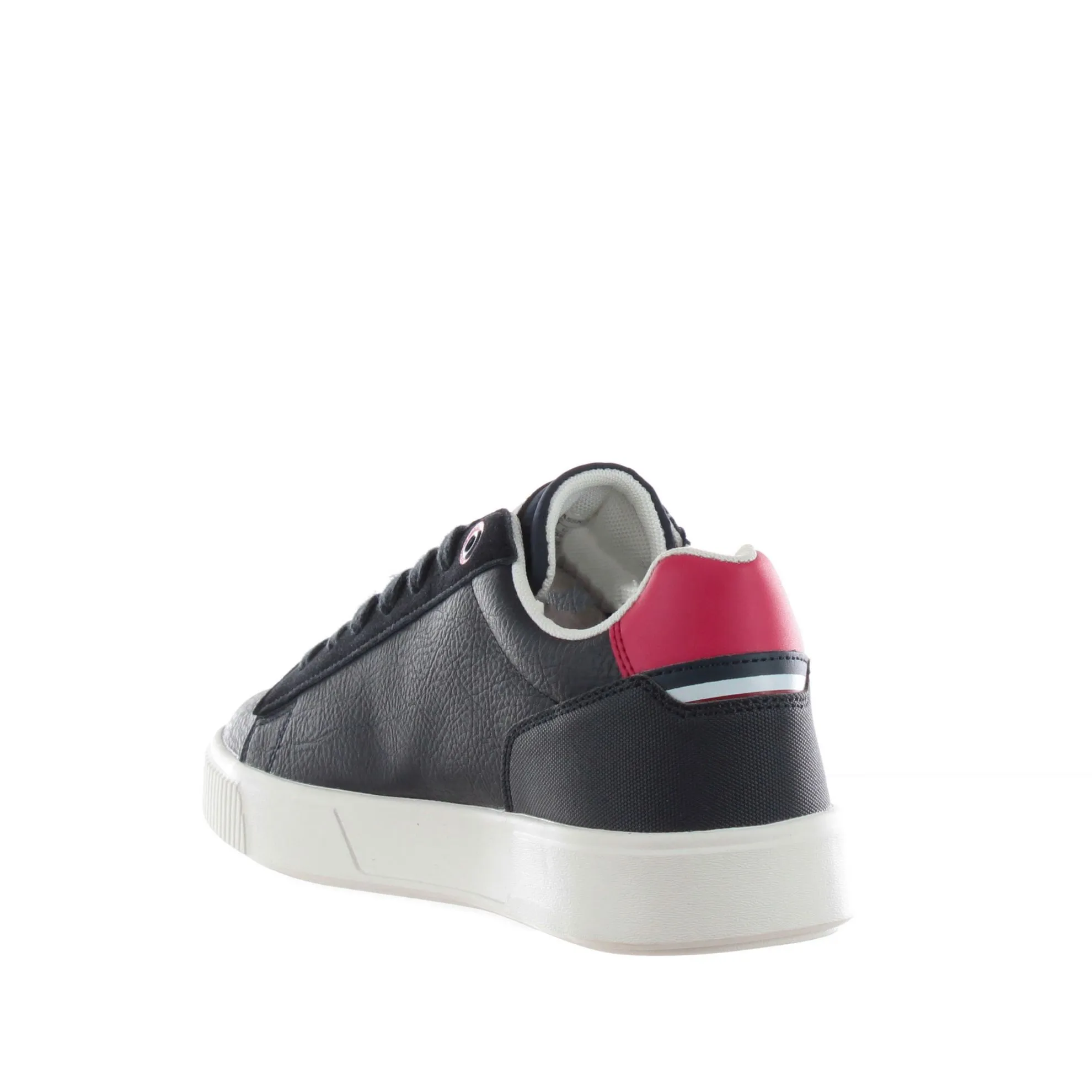Sneakers in pelle martellata