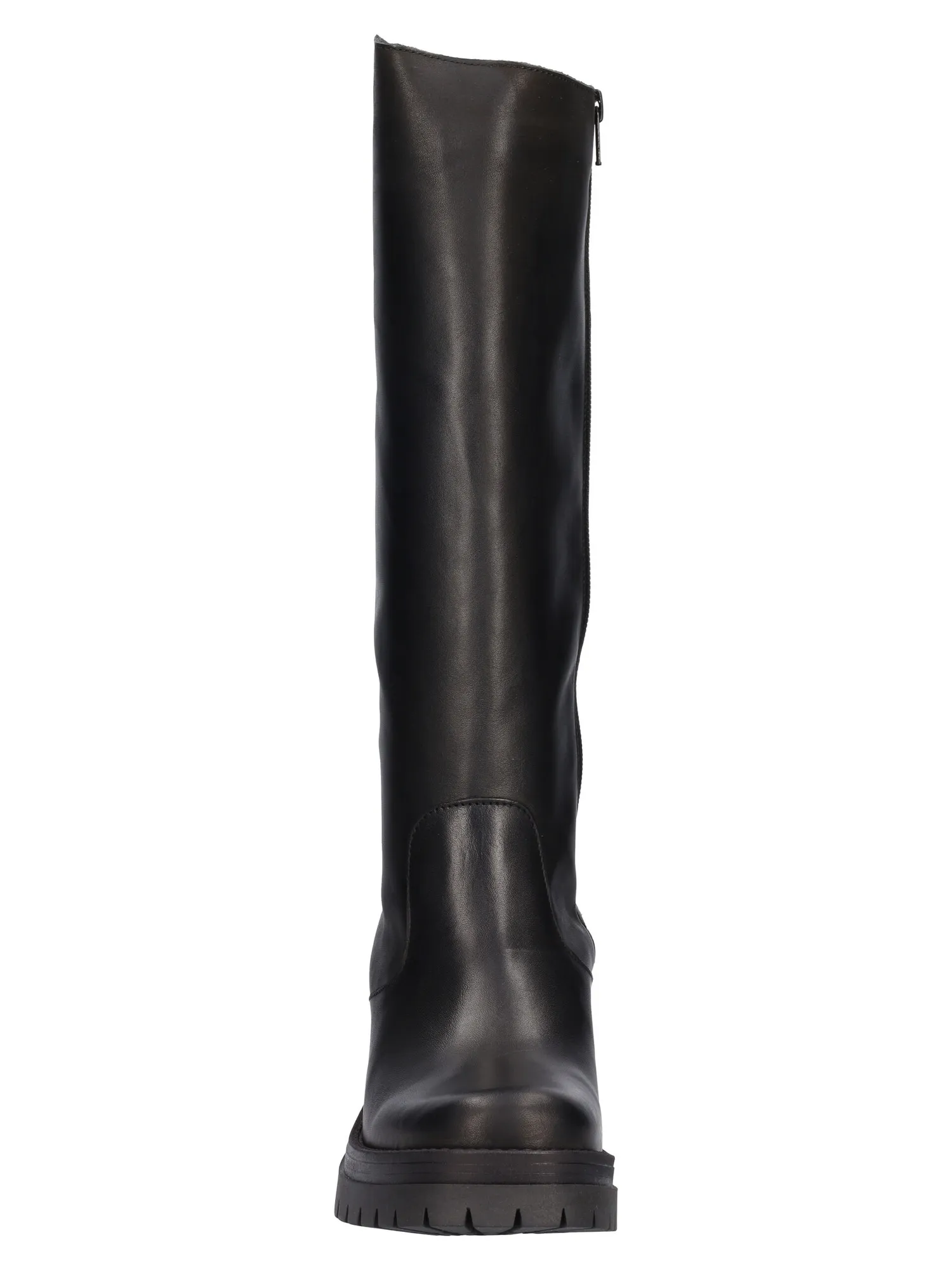 Stivale tacco largo Lace-Up NYC da donna nero
