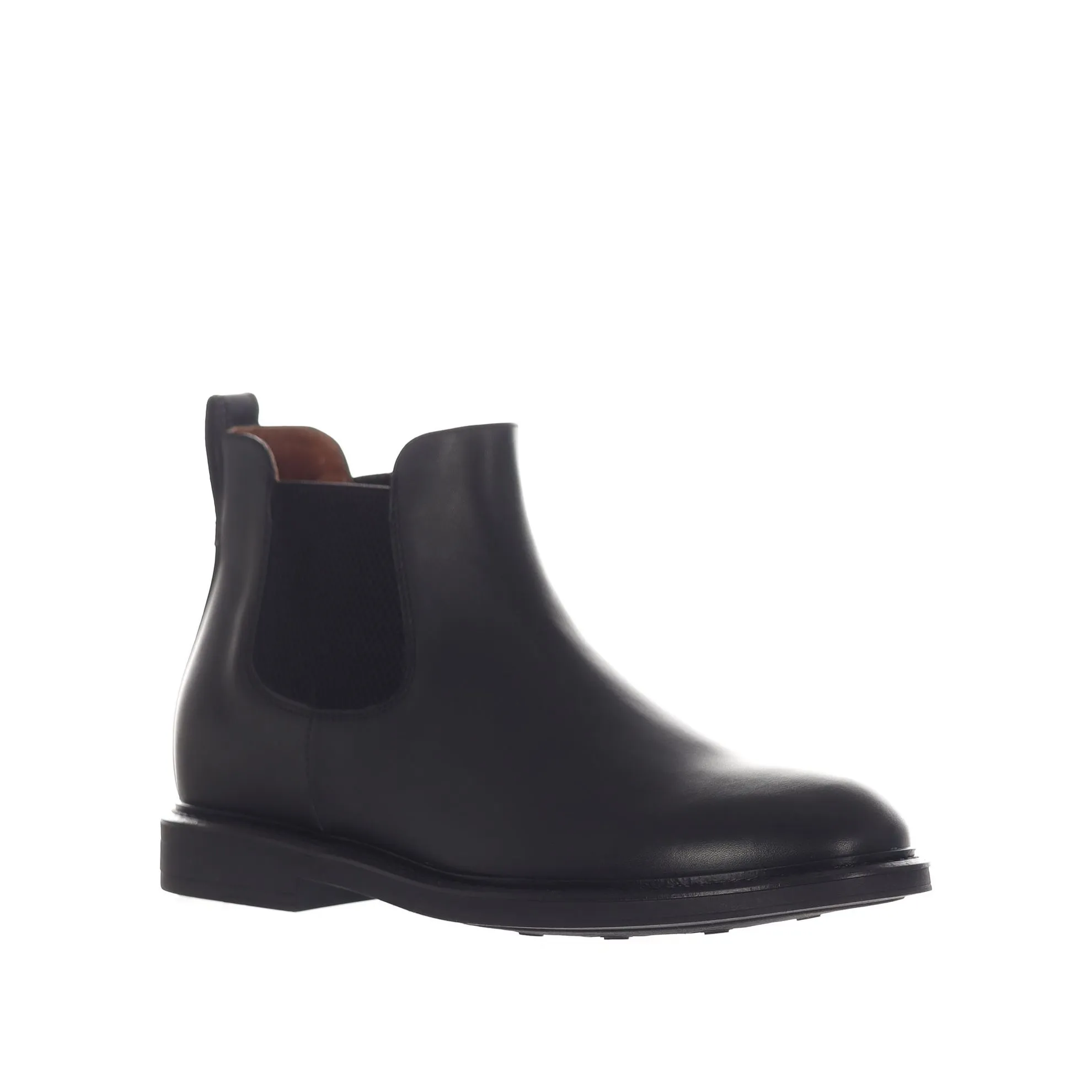 Stivaletto beatles in pelle