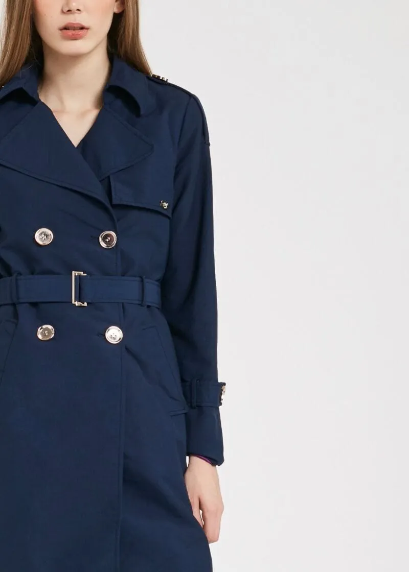 Trench con cintura